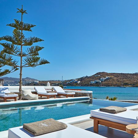Mykonos Waves Beach House & Suites Ornos  Bagian luar foto